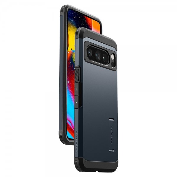Spigen Google Pixel 8 Pro Suojakuori Tough Armor Metal Slate