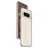 Spigen Google Pixel 8 Pro Ultra Hybrid -suojakuori, läpinäkyvä