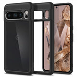 Spigen Google Pixel 8 Pro -kuori, Ultra Hybrid, mattamusta