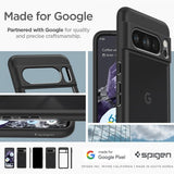 Spigen Google Pixel 8 Pro -kuori, Ultra Hybrid, mattamusta