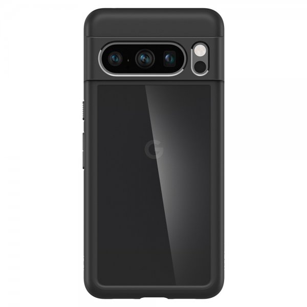 Spigen Google Pixel 8 Pro -kuori, Ultra Hybrid, mattamusta