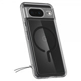 Spigen Google Pixel 8 -suojakuori Ultra Hybrid OneTap Ring MagFit, musta
