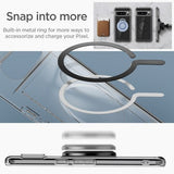 Spigen Google Pixel 8 Pro -kuori Ultra Hybrid OneTap Ring MagFit, musta