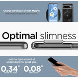 Spigen Google Pixel 8 Pro -kuori Ultra Hybrid OneTap Ring MagFit, musta