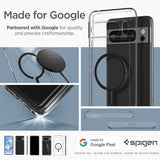 Spigen Google Pixel 8 Pro -kuori Ultra Hybrid OneTap Ring MagFit, musta