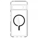 Spigen Google Pixel 8 Pro -kuori Ultra Hybrid OneTap Ring MagFit, musta