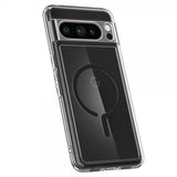 Spigen Google Pixel 8 Pro -kuori Ultra Hybrid OneTap Ring MagFit, musta