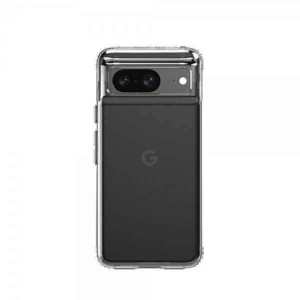 Tech21 Google Pixel 8 -suojakuori Evo Clear, läpinäkyvä