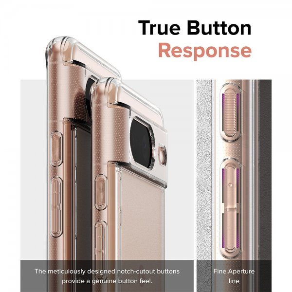 Ringke Google Pixel 8 -suojakuori Fusion Matte Clear