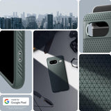 Spigen Google Pixel 8 -kuori Liquid Air Abyss Green