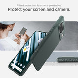 Spigen Google Pixel 8 -kuori Liquid Air Abyss Green