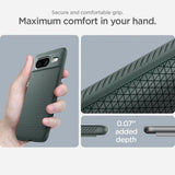 Spigen Google Pixel 8 -kuori Liquid Air Abyss Green