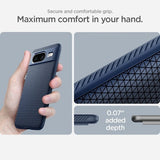 Spigen Google Pixel 8 -kuori, Liquid Air, tummansininen