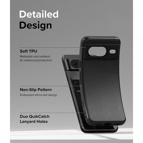 Ringke Google Pixel 8 -suojakuori, Onyx Musta