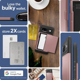 Spigen Google Pixel 8 Slim Armor CS Rose Gold -suojakuori