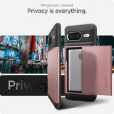 Spigen Google Pixel 8 Slim Armor CS Rose Gold -suojakuori