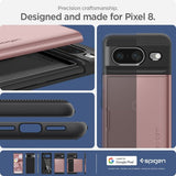 Spigen Google Pixel 8 Slim Armor CS Rose Gold -suojakuori