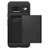Spigen Google Pixel 8 Kuoret Slim Armor CS Musta