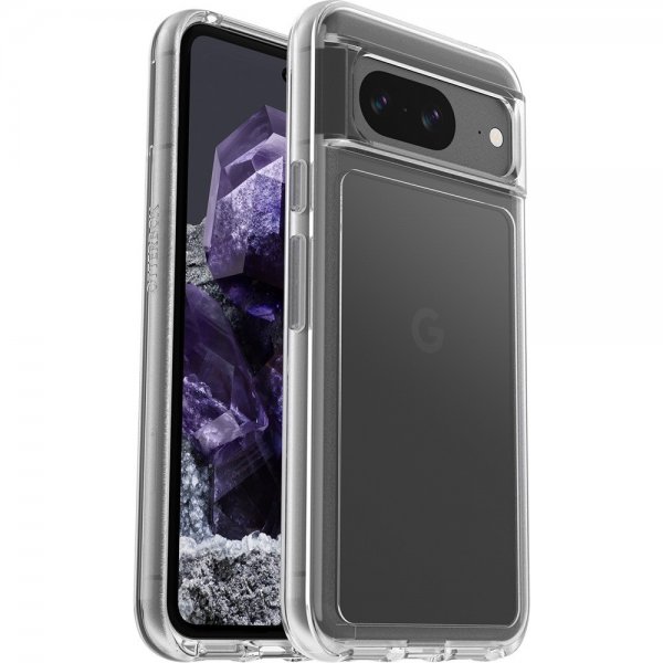 Otterbox Google Pixel 8 -suojakuori Symmetry Clear läpinäkyvä