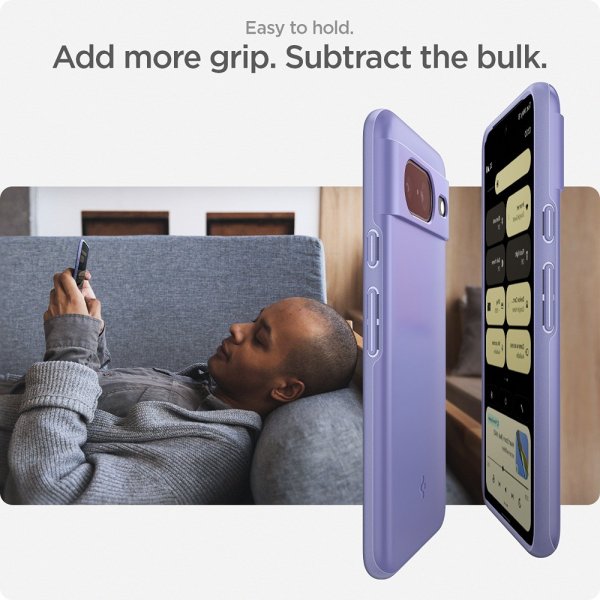 Spigen Google Pixel 8 Thin Fit -kuori, Awesome Violet