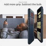 Spigen Google Pixel 8 -suojakuori Thin Fit Metal Slate