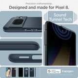 Spigen Google Pixel 8 -suojakuori Thin Fit Metal Slate