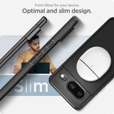 Spigen Google Pixel 8 Thin Fit -kuori, musta