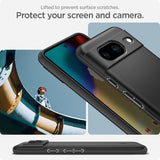 Spigen Google Pixel 8 Thin Fit -kuori, musta