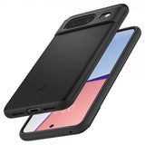 Spigen Google Pixel 8 Thin Fit -kuori, musta