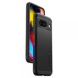 Spigen Google Pixel 8 -suojakuori Tough Armor, musta
