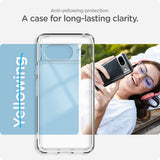 Spigen Google Pixel 8 Suojakuori Ultra Hybrid Crystal Clear