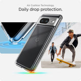 Spigen Google Pixel 8 Suojakuori Ultra Hybrid Crystal Clear