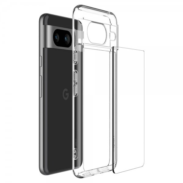 Spigen Google Pixel 8 Suojakuori Ultra Hybrid Crystal Clear