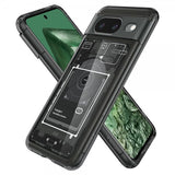 Spigen Google Pixel 8 -suojakuori Ultra Hybrid Zero One, musta