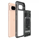 Spigen Google Pixel 8 -suojakuori Ultra Hybrid Zero One, musta