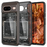 Spigen Google Pixel 8 -suojakuori Ultra Hybrid Zero One, musta