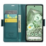 CaseMe Google Pixel 8a Suojakotelo 023-sarja Vihreä