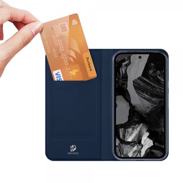 Dux Ducis Google Pixel 8a Fodral Skin Pro -sarja Sininen
