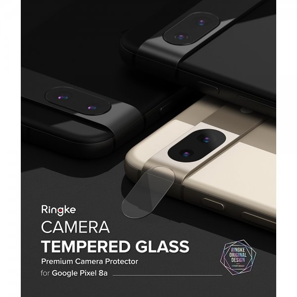 Ringke Google Pixel 8a -kameranssuoja, lasi, 3 kpl