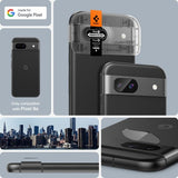Spigen Google Pixel 8a Kameransuojus Lasia.tR EZ Fit Optik 2-pack Crystal Clear