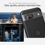 Spigen Google Pixel 8a Kameransuojus Lasia.tR EZ Fit Optik 2-pack Crystal Clear