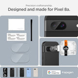 Spigen Google Pixel 8a Kameransuojus Lasia.tR EZ Fit Optik 2-pack Crystal Clear