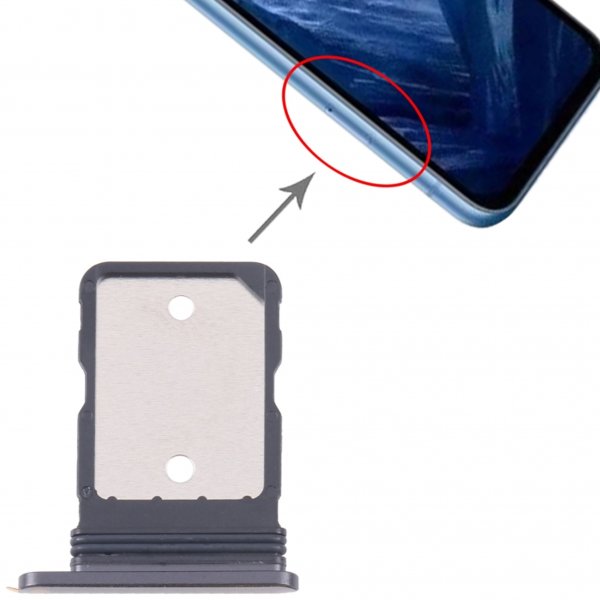 Google Pixel 8a SIM-korttipidike - Musta