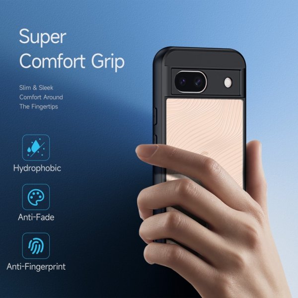 Dux Ducis Google Pixel 8a -kuori Aimo Series, musta