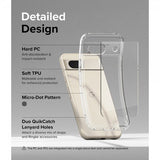 Ringke Google Pixel 8a Suojakuori Fusion Clear
