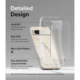 Ringke Google Pixel 8a Suojakuori Fusion Matte Clear