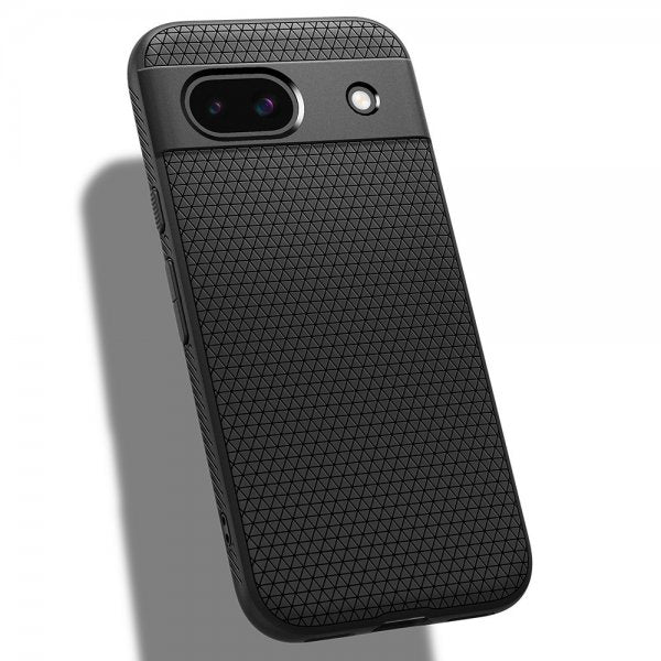 Spigen Google Pixel 8a Suojakuori Liquid Air Mattamusta