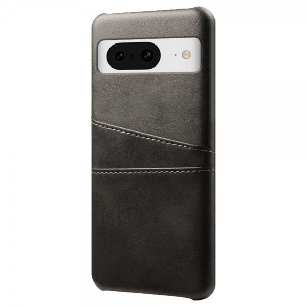 Google Pixel 8a -suojakuori, jossa kaksi korttipaikkaa, musta