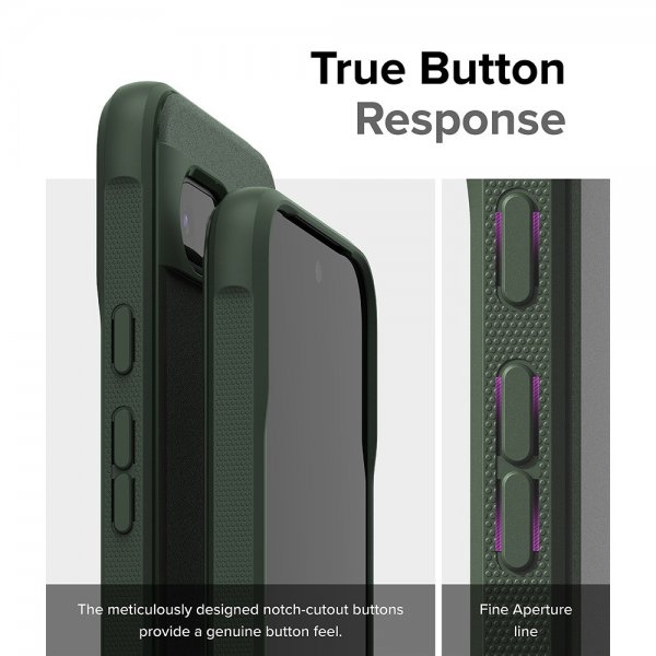 Ringke Google Pixel 8a Suojakuori Onyx Tummanvihreä
