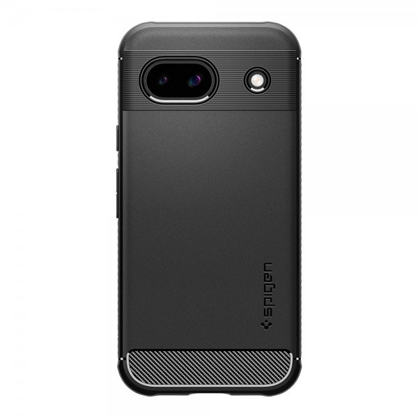 Spigen Google Pixel 8a -kuori Rugged Armor Matte Black